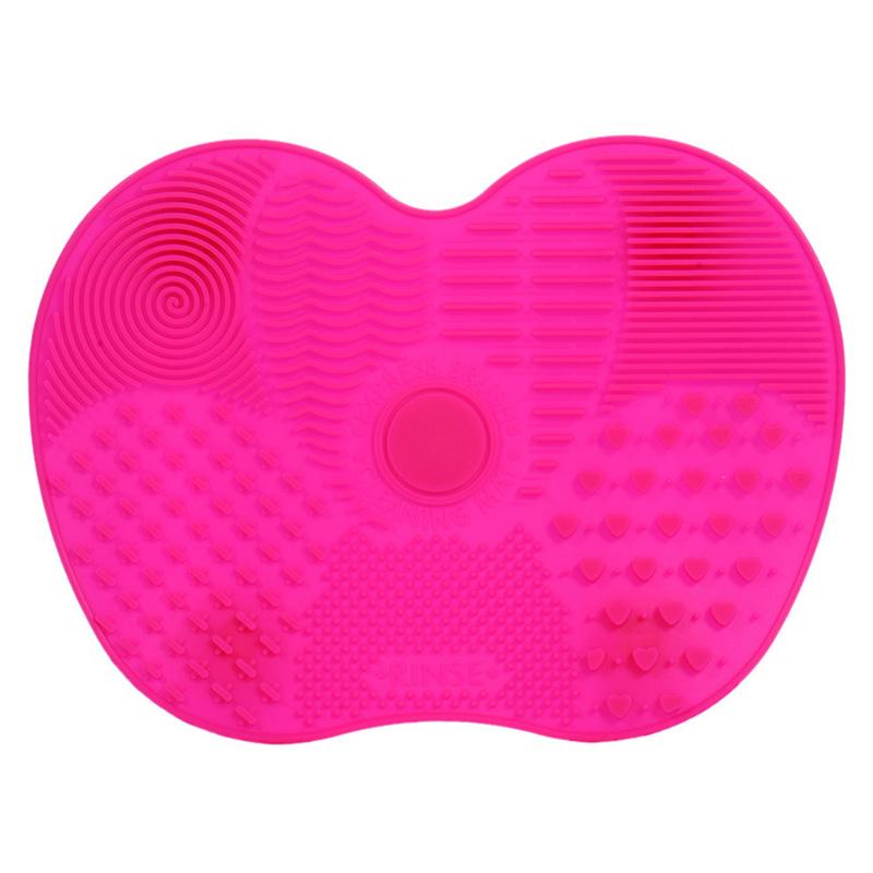Silicone Brush Cleaner Mat Washing Tools for Cosmetic Make up Eyebrow Brushes Cleaning