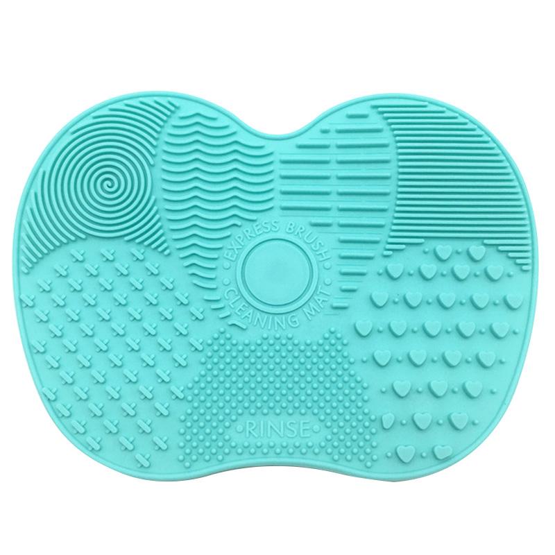 Silicone Brush Cleaner Mat Washing Tools for Cosmetic Make up Eyebrow Brushes Cleaning